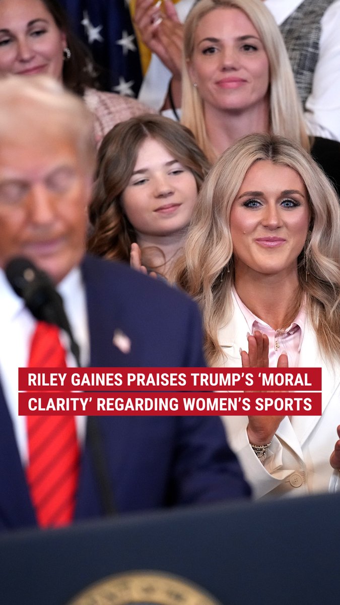 .Riley Gaines “can’t believe” it has come to an executive order to dictate whether biological males can compete in women’s sports, slamming the previous administration for allowing it to get this far, but praising President Trump for putting his foot down.