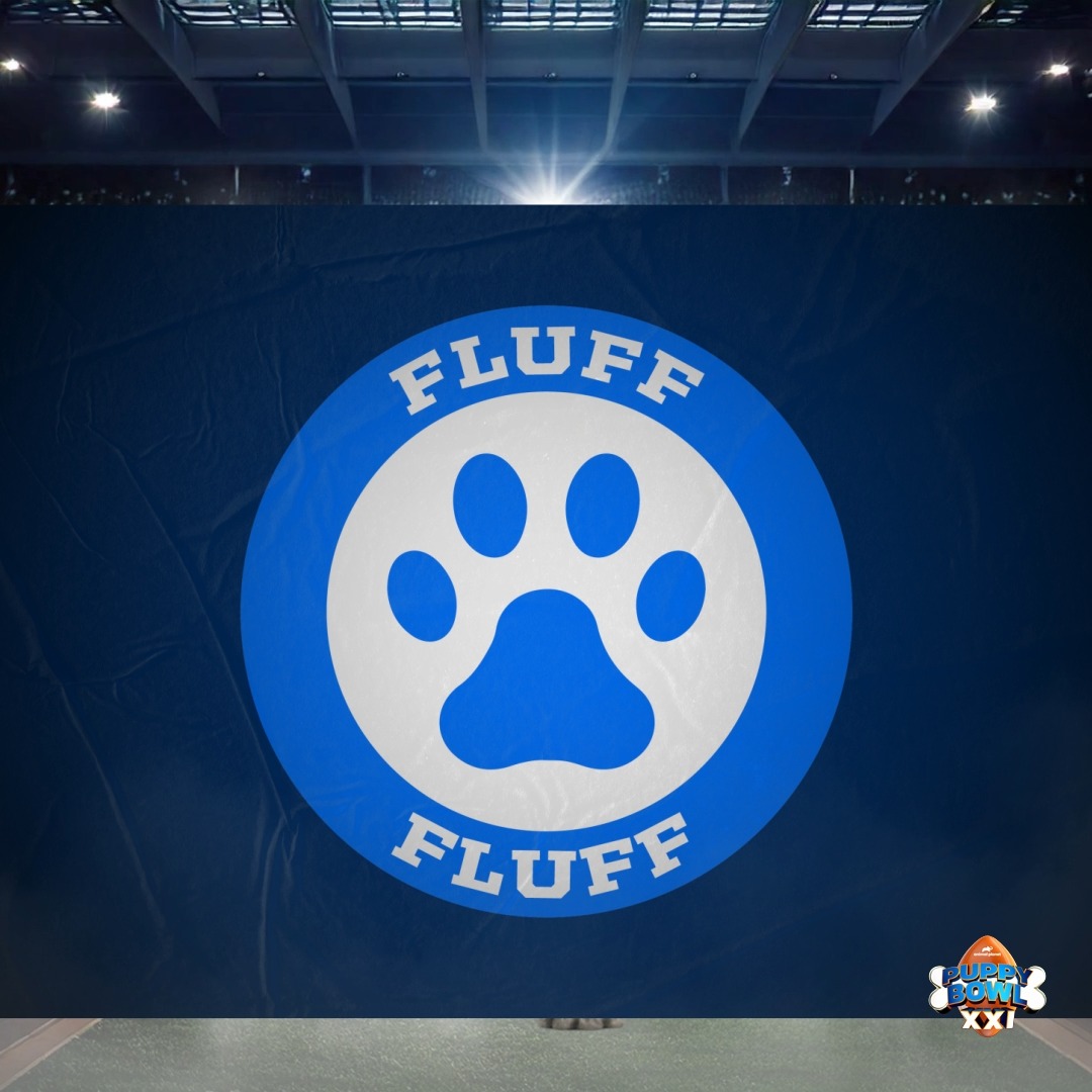 Where are all the Team Fluff fans at?!💙🏈 Sound off in the comments! #PuppyBowl is TODAY at 2p ET | 11a PT on Animal Planet