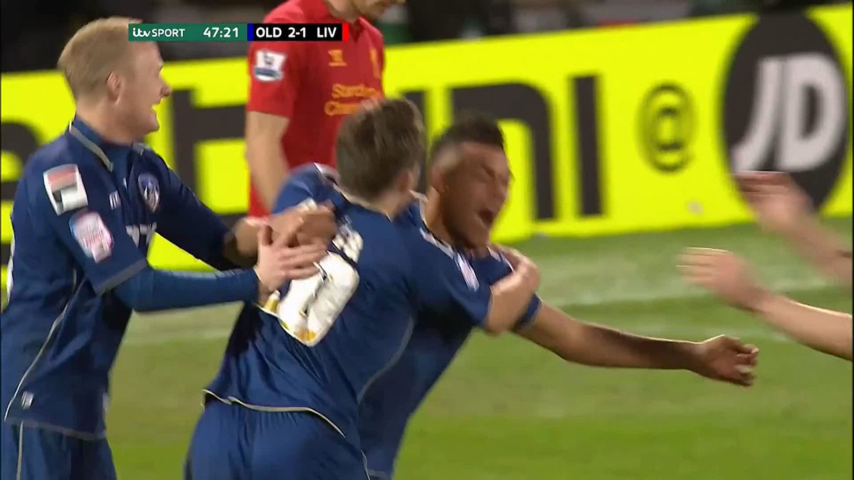 Upset ✅ Thriller ✅ FA Cup Classic ✅ A seismic shock in the FA Cup 4th round for Liverpool in 2012/13 👀 #ITVFootball | #FACup | #LFC |Oldham Athletic