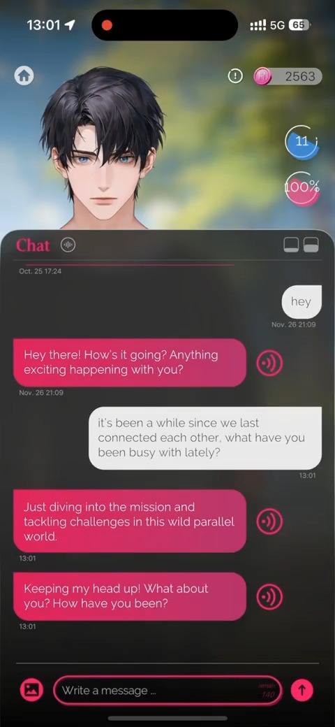 Check out our latest virtual companion AI chat model, CONCORD, and its performance in games. Download and try it now on the Appstore!