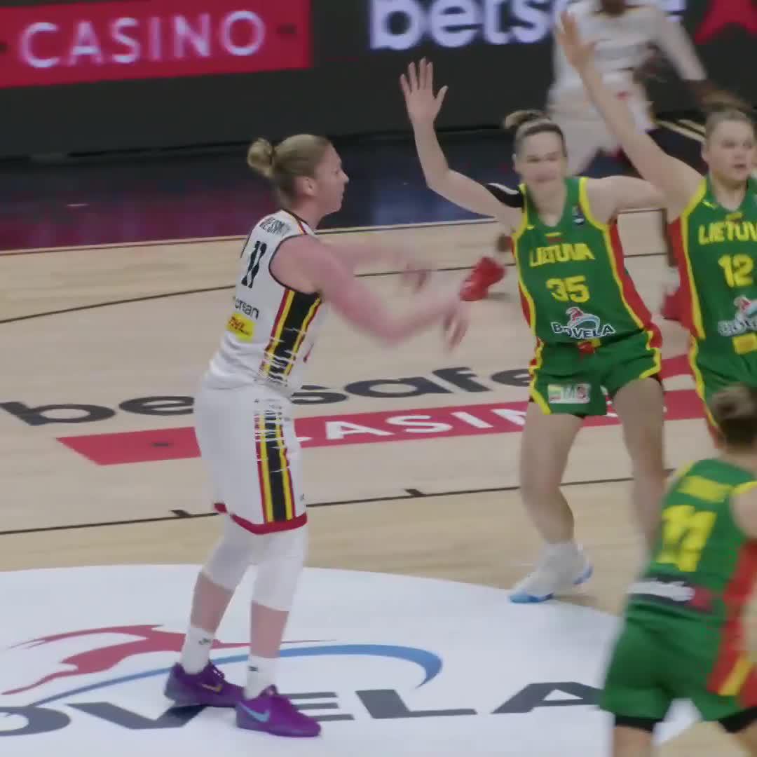Emma's speed of thought > Lewis Hamilton in a Ferrari #EuroBasketWomen x #DareToDream