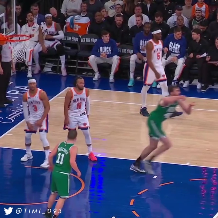 Luke Kornet's legend in Boston is only growing 😎 He does it all for the Celtics. 14 points (7-7 FG), 12 boards, 3 blocks and team-high 7 screen assists. He actually outplayed KAT last night: