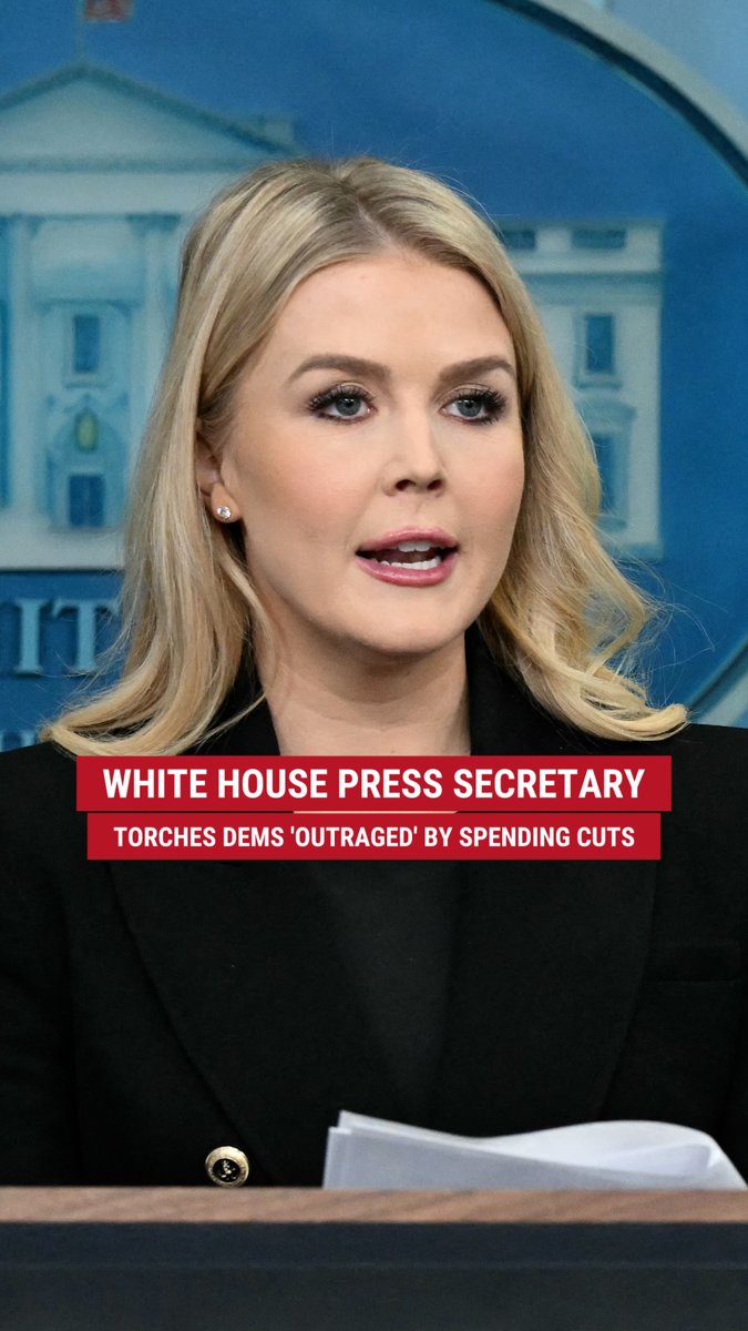 IN CASE YOU MISSED IT: White House Press Sec. Karoline Leavitt gives sour Democrats a reality check, highlighting “the long list of crap” the Trump administration will no longer be funding as they prioritize Americans’ needs.