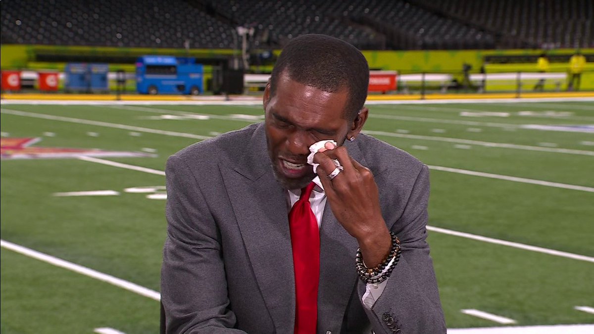 WELCOME BACK RANDY 👏 Lots of emotions celebrating the return of Randy Moss to Countdown ❤️
