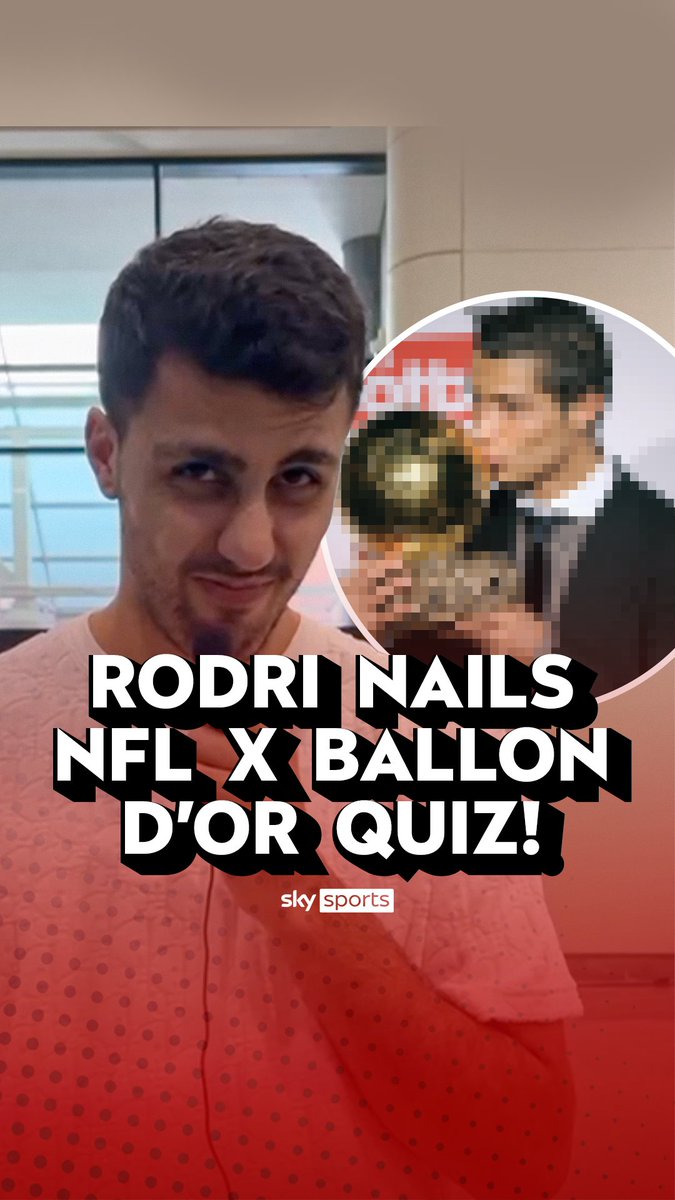 Rodri's Ballon d'Or knowledge is unmatched! 🏆👏