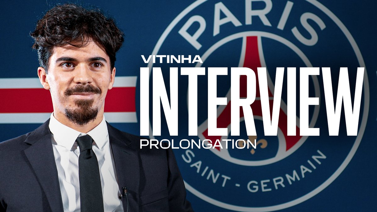 🎙️ Vitinha : « J'aime la ville, j'aime le club » ❤️💙