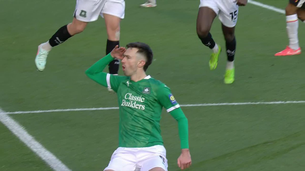 CHAMPIONSHIP SIDE PLYMOUTH ARGYLE TAKE THE LEAD FROM THE SPOT OVER PREMIER LEAGUE LEADERS LIVERPOOL 👀