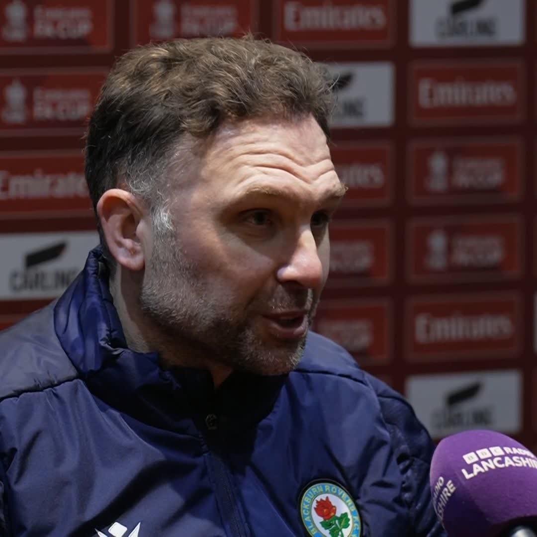 John Eustace says he will speak to the Blackburn owners after Derby County made a formal approach for him 🗣️ This came on the same day as Rovers' 2-0 defeat to Wolves in the FA Cup fourth round 🎙️