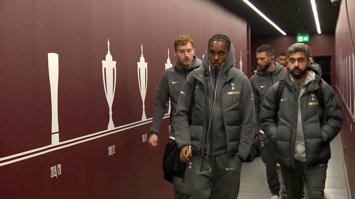 ⚪️🔛 First start for Mathys Tel at Tottenham, today in Emirates FA Cup.