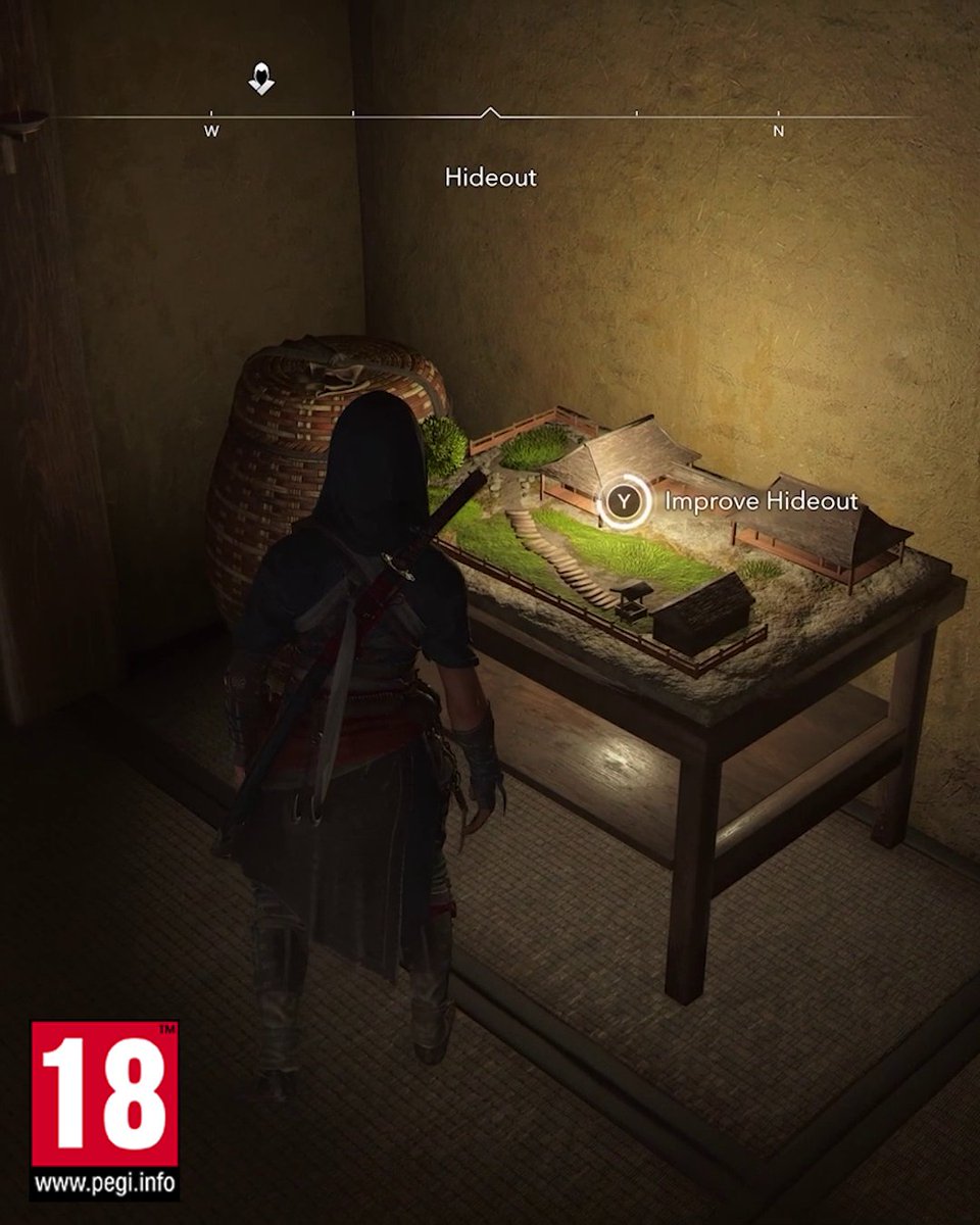 🚧 Construye 🏡 Personaliza 🔨 Perfecciona ¡Crea tu guarida de Assassin a tu manera! 😉 #AssassinsCreed