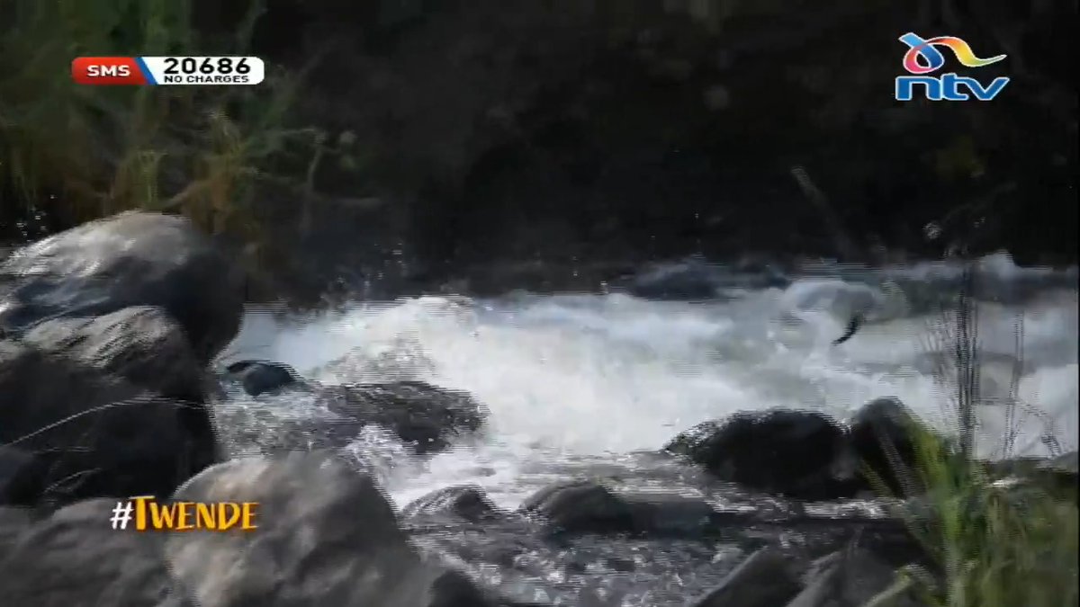 Did you know Africa’s fastest flowing river is in Nyeri county? Exploring Gura river - the Usain Bolt of rivers #Twende Nyeri