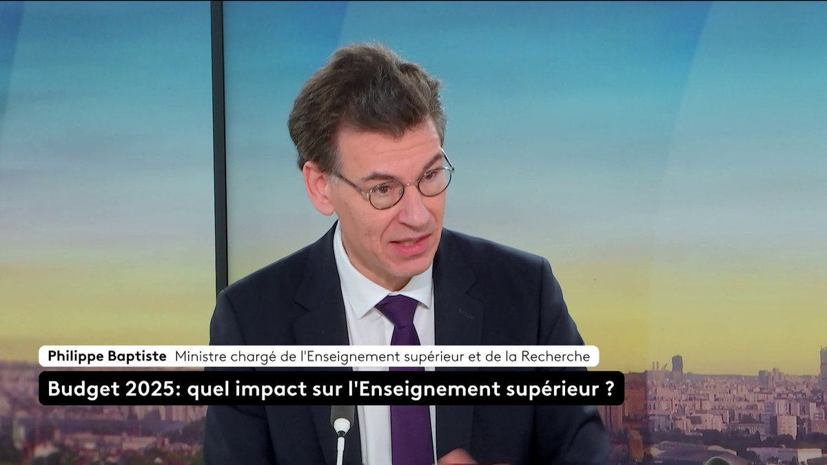 Le gouvernement s’engage à compléter de 15 millions d’euros le budget consacré à la lutte contre les cancers pédiatriques, annonce Philippe Baptiste, ministre chargé de l'Enseignement supérieur et de la Recherche.
