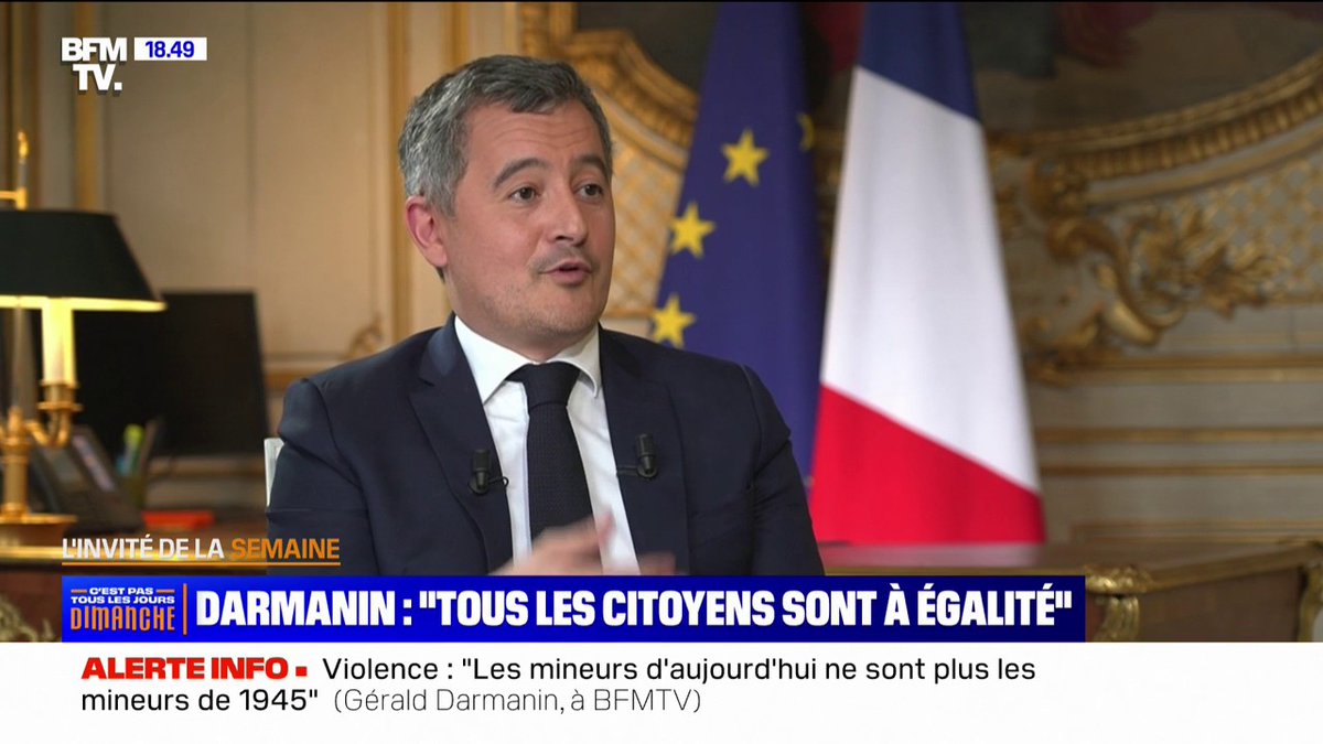 💬"C'est assez classe de sa part": Gérald Darmanin salue la décision de Nicolas Sarkozy de ne pas demander le retrait de son bracelet électronique