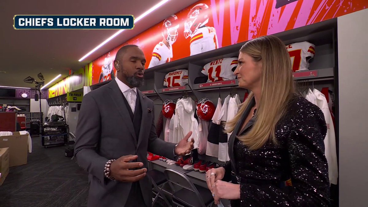 "They may win another Super Bowl at some point, but they'll probably never have another chance to win three in a row." Charles Woodson and Erin Andrews talk about the added pressure the Chiefs have on their shoulders in this Super Bowl.