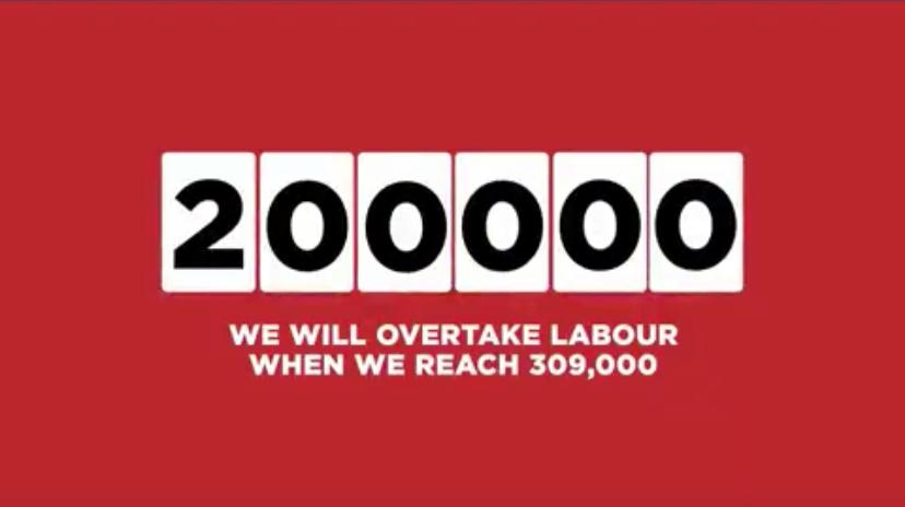 We are coming for your membership total The Labour Party. 👀