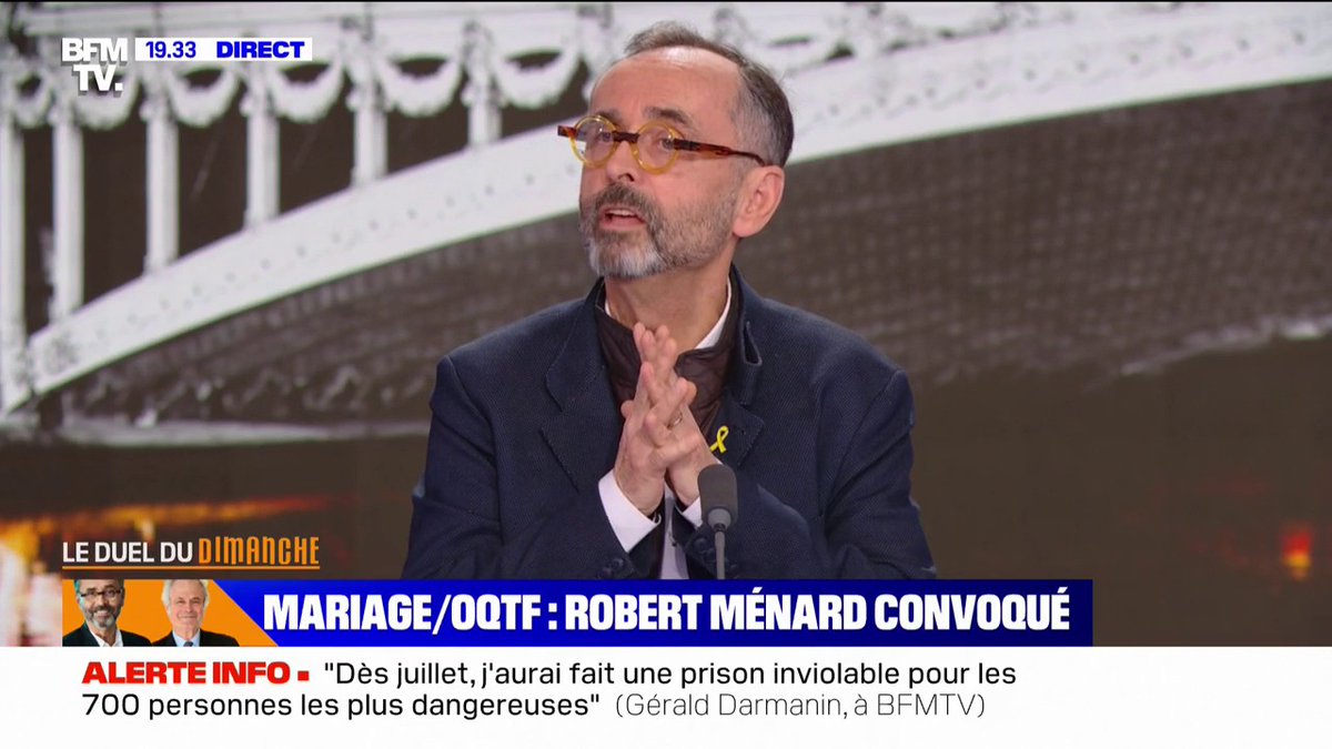 Mariage annulé à Béziers: Robert Ménard risque jusqu'à 5 ans de prison, 75.000 euros d’amende et une peine d'inéligibilité