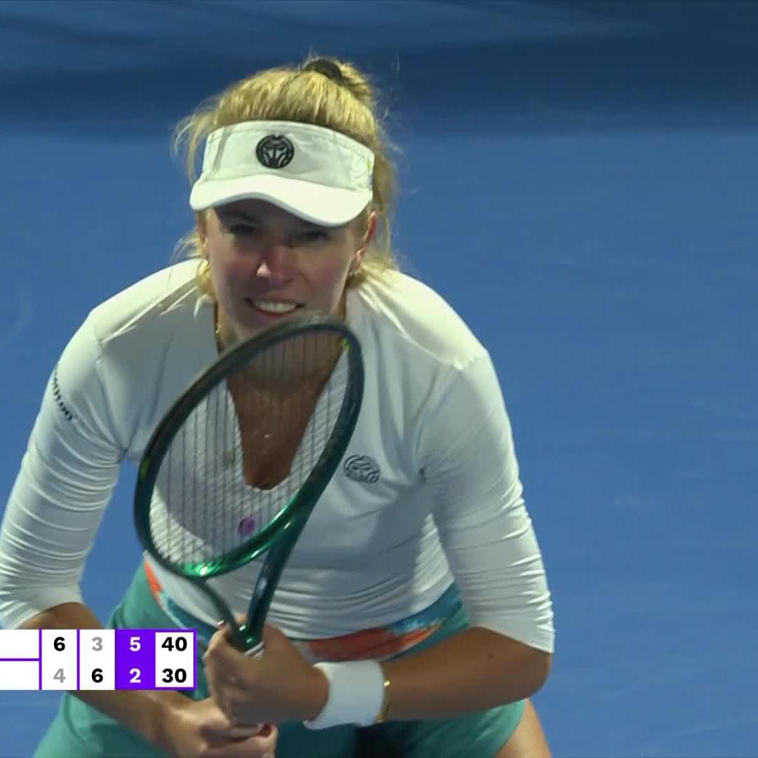 Second Round Incoming 😤 Magdalena Frech knocks out Haddad Maia in a three set thriller, 6-4, 3-6, 6-2! #QatarTotalEnergiesOpen
