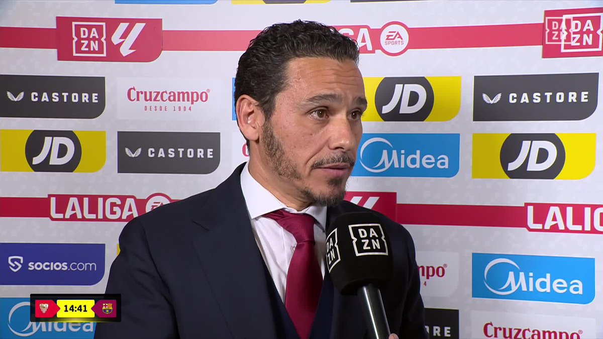 "Mi confianza en el cuerpo técnico, en la plantilla y en los jugadores del Sevilla Atlético que nos pueden ayudar es absoluta" Del Nido Carrasco, contento con su Sevilla Fútbol Club tras el mercado de invierno #LALIGAenDAZN ⚽️