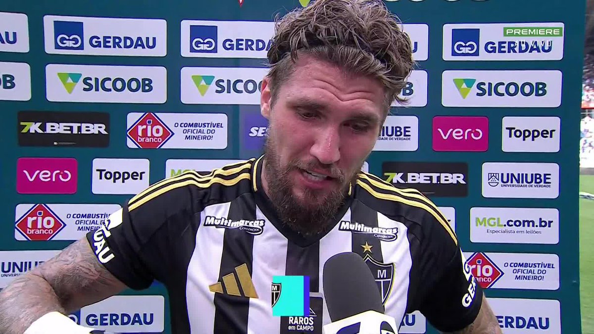 "Vão tentar me tirar um pouco do sério, e está bem claro que não estão conseguindo." 🎙️ Lyanco, sobre a expulsão de Gabigol e a treta com Dudu. 🎥 Premiere | ge
