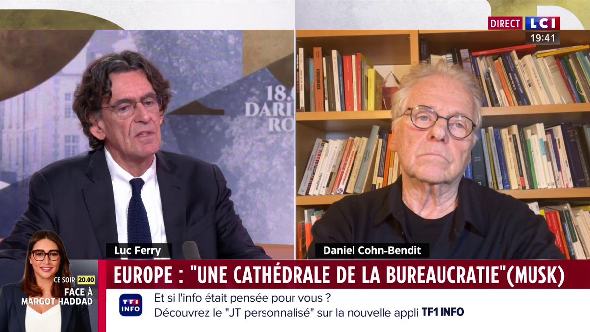 🗣️ "Musk : c'est un type et un entrepreneur génial mais il est complètement siphonné" déclare Luc Ferry ▶️ Darius Rochebin