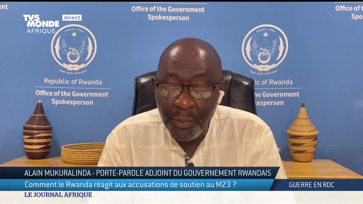 Les dirigeants de la SADC et de l'EAC ont exigé samedi des mesures de désescalade dans l'Est de la RDC. Alain Mukuralinda, porte-parole adjoint du gouvernement rwandais, réagit aux conclusions de ce sommet.