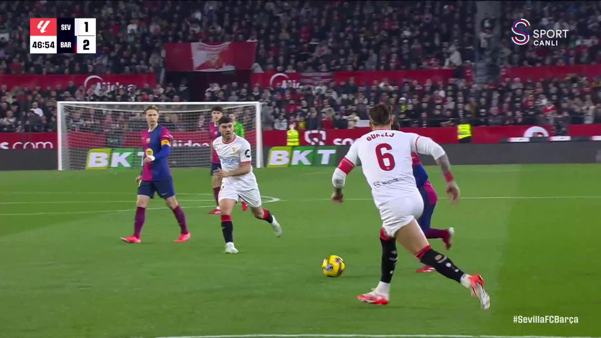 45' oyuna girdi 46' golünü attı Fermín López Marín 🌟