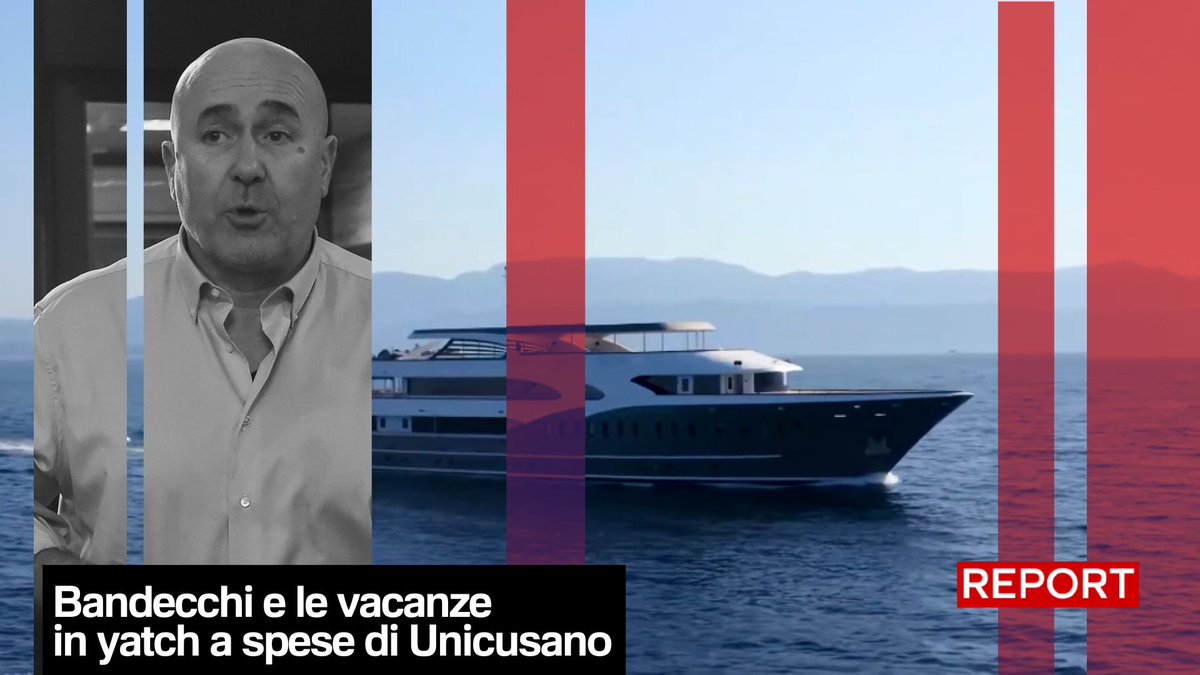 Nell’estate del 2020 Bandecchi ha affittato per due settimane, pagando 90mila euro con i soldi di Unicusano, lo yatch Agape Rose. Secondo Bandecchi, a bordo dell’Agape Rose c’erano anche 10 dipendenti dell’università. Ora in onda: