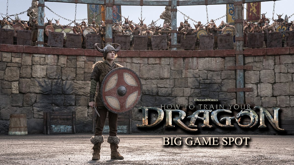 New teaser for the live-action ‘HOW TO TRAIN YOUR DRAGON’ remake. In theaters on June 13.