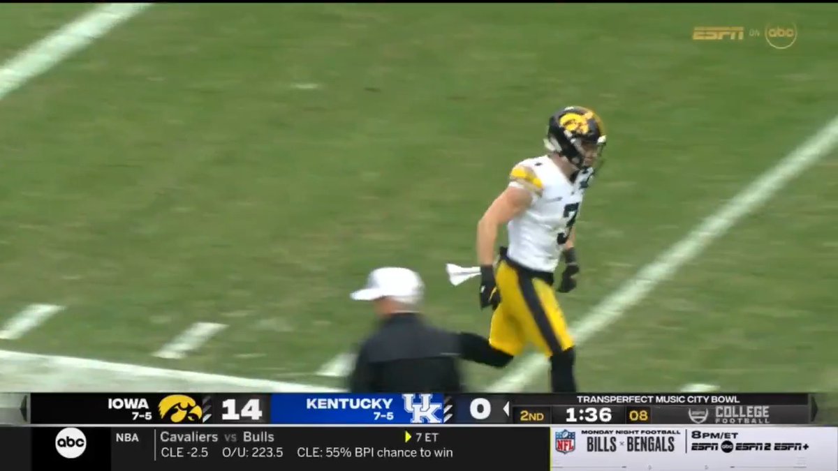 Not one, not two, but three Pick-6s 🙌 Relive each of Cooper DeJean's Hawkeye Football INT returns for scores 👇 #B1GFootball x #SBLIX