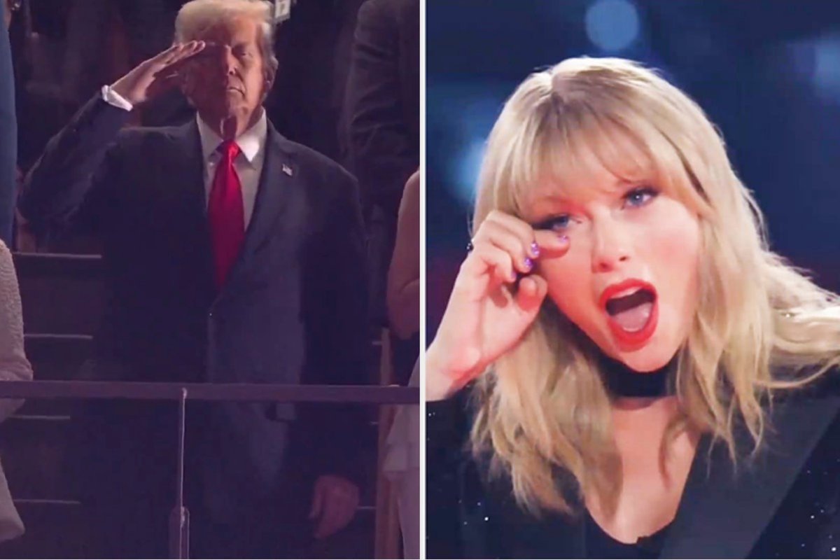 The reaction to President Trump vs Taylor Swift at the Super Bowl — America has spoken The media won't show you this, so share it everywhere
