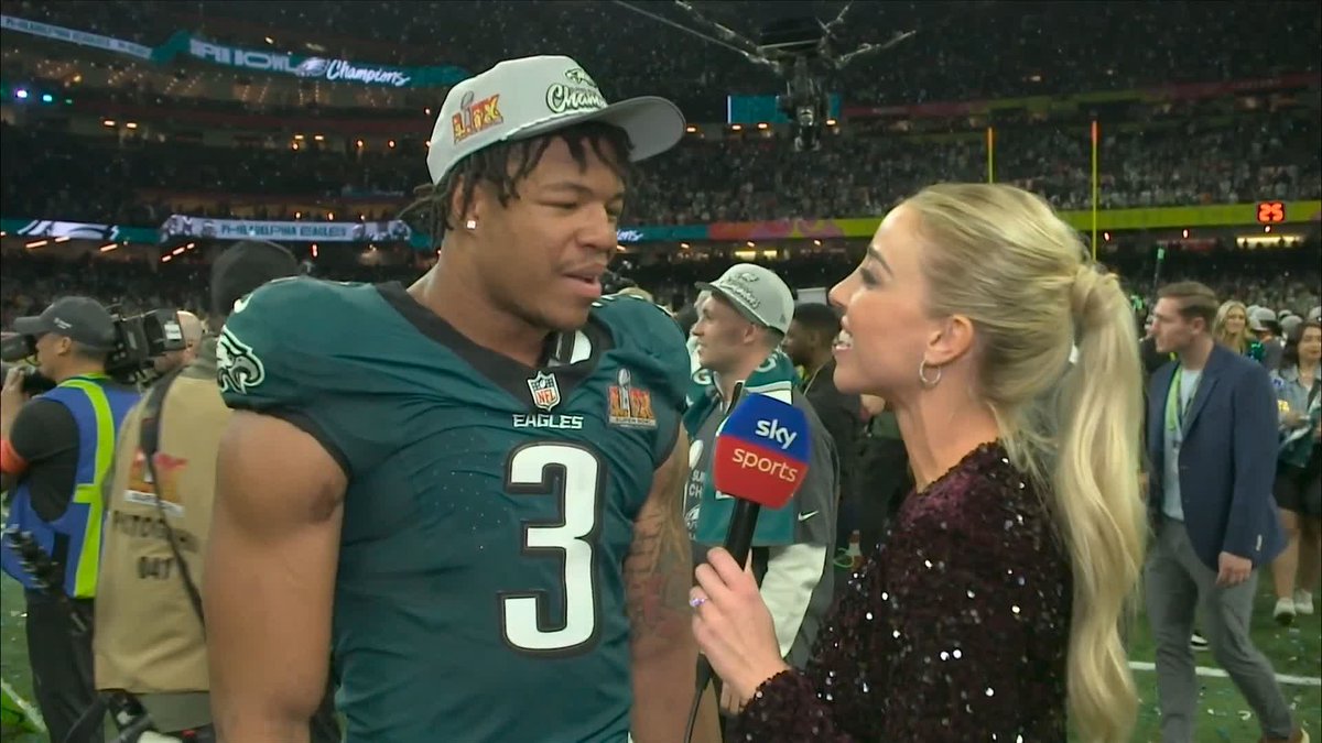 "It played out perfectly" 🤩 Nolan Smith reacts to winning Super Bowl 59 🏆