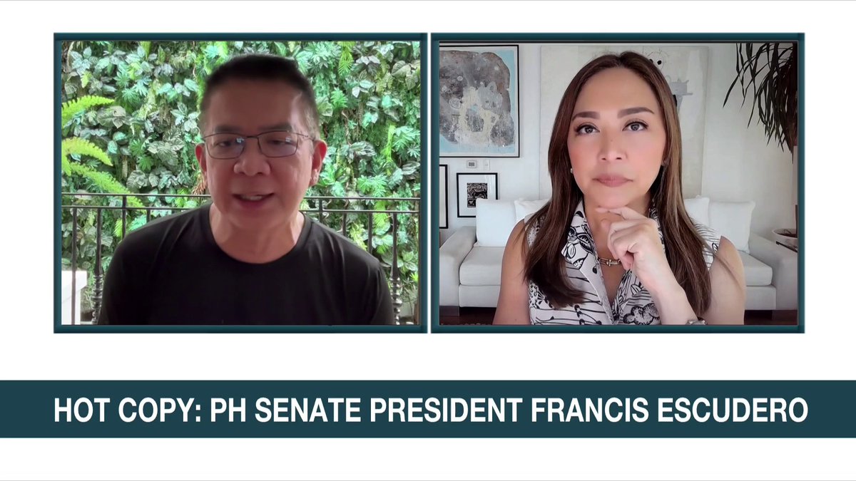 'Why would I listen to pro or anti impeachment?' Senate President Francis "Chiz" Escudero says Senate will not give special treatment to the impeachment trial against Vice President Sara Duterte despite calls for special session. #ANCHeadstart