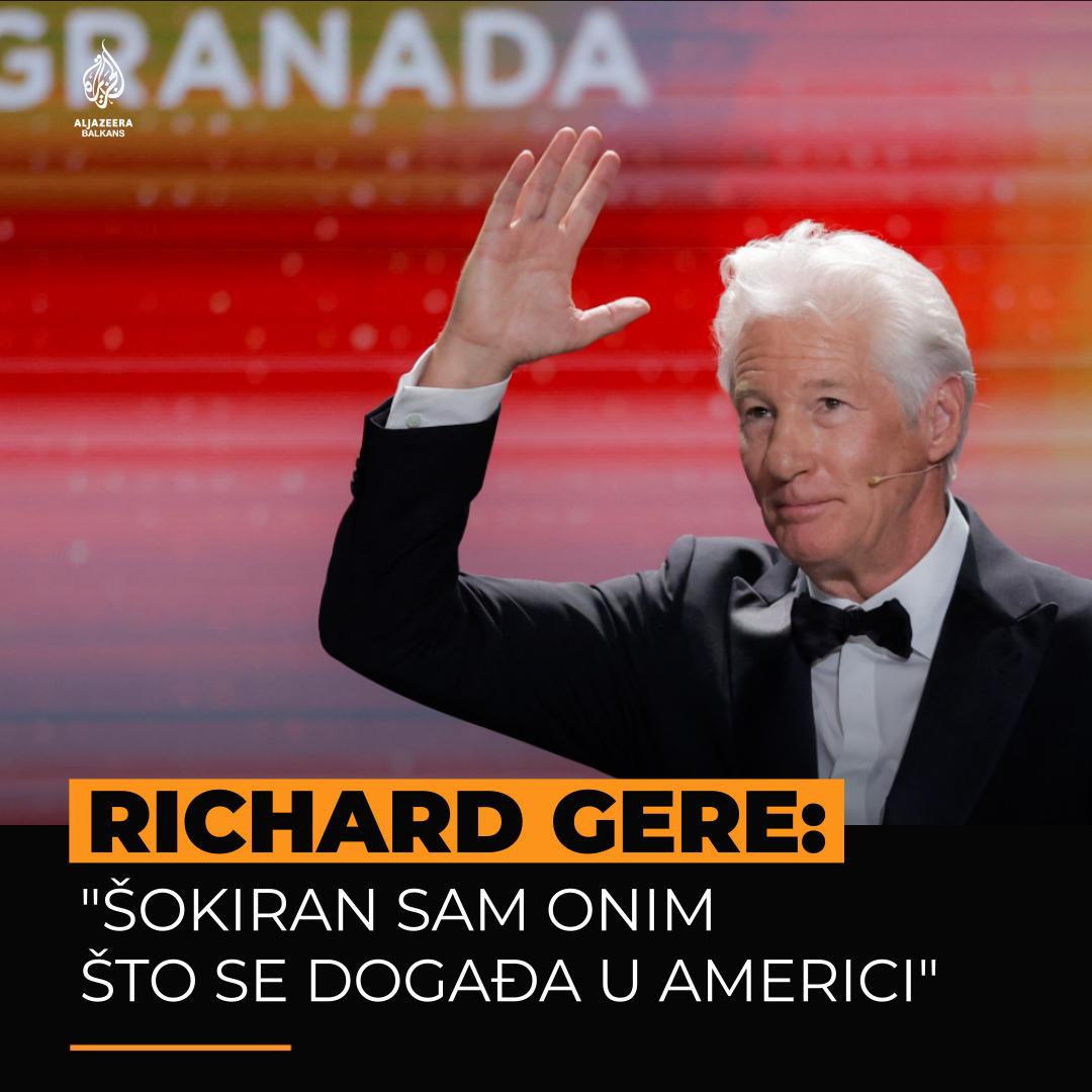 "Cijeli je svijet u opasnosti. Klaunovi milijarderi koji okružuju Trumpa nezreli su i narcisoidni. Smrtonosna kombinacija", rekao je Richard Gere, aludirajući na Elona Muska. Američki glumac je u Španiji, gdje ga je Španska filmska akademija nagradila za životno djelo, osudio "mračni brak moći i novca" najavljen ponovnim izborom američkog predsjednika Donalda Trumpa.