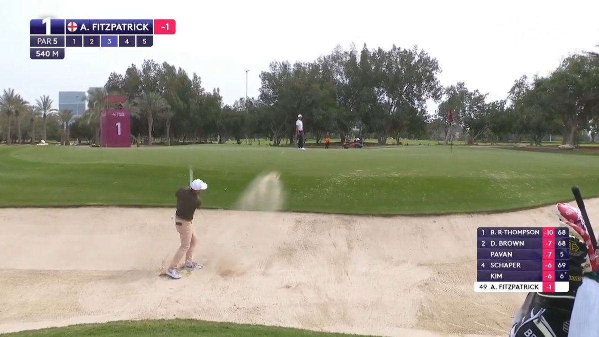 5. 🏖️ 4. 💪 3. 🚀 2. 😮 1. 🤯 Shots of the week from Qatar. #CBQMasters | DP World