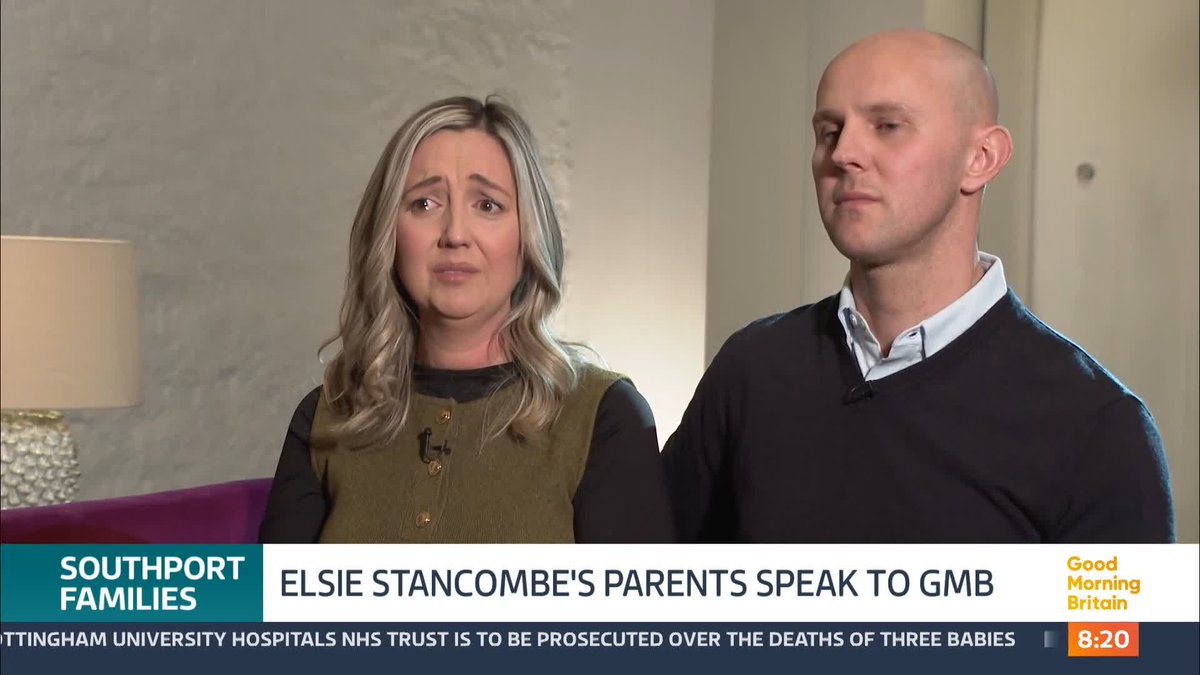 'She was so much more than that school picture' The parents of Elsie Stancombe, who lost her life in the Southport attack last July, pay tribute to their daughter in their first TV interview with Susanna Reid.
