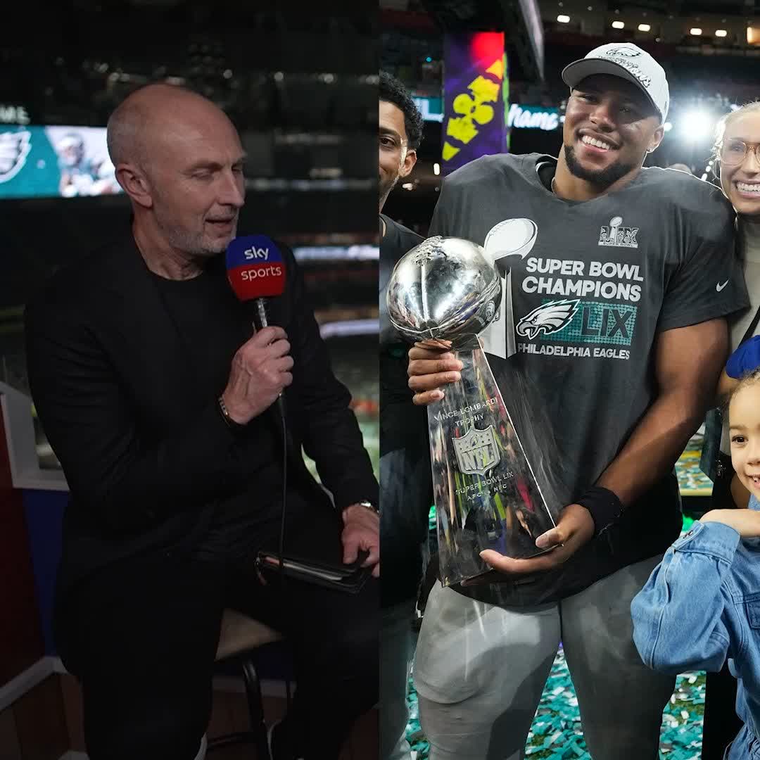 Saquon Barkley may not have had the numbers, but how did he still help the Eagles win the Super Bowl? 🤔🏆
