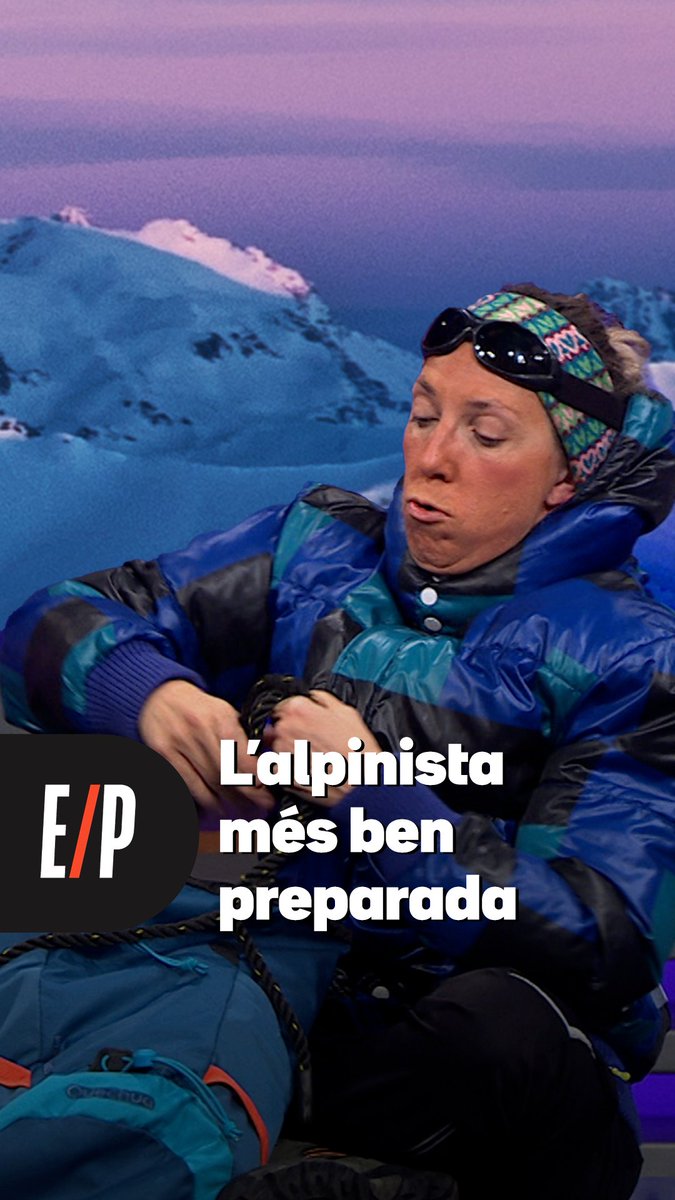 🏔️ Què no ha de faltar mai a la motxilla de la nostra alpinista? #EstàPassant3Cat
