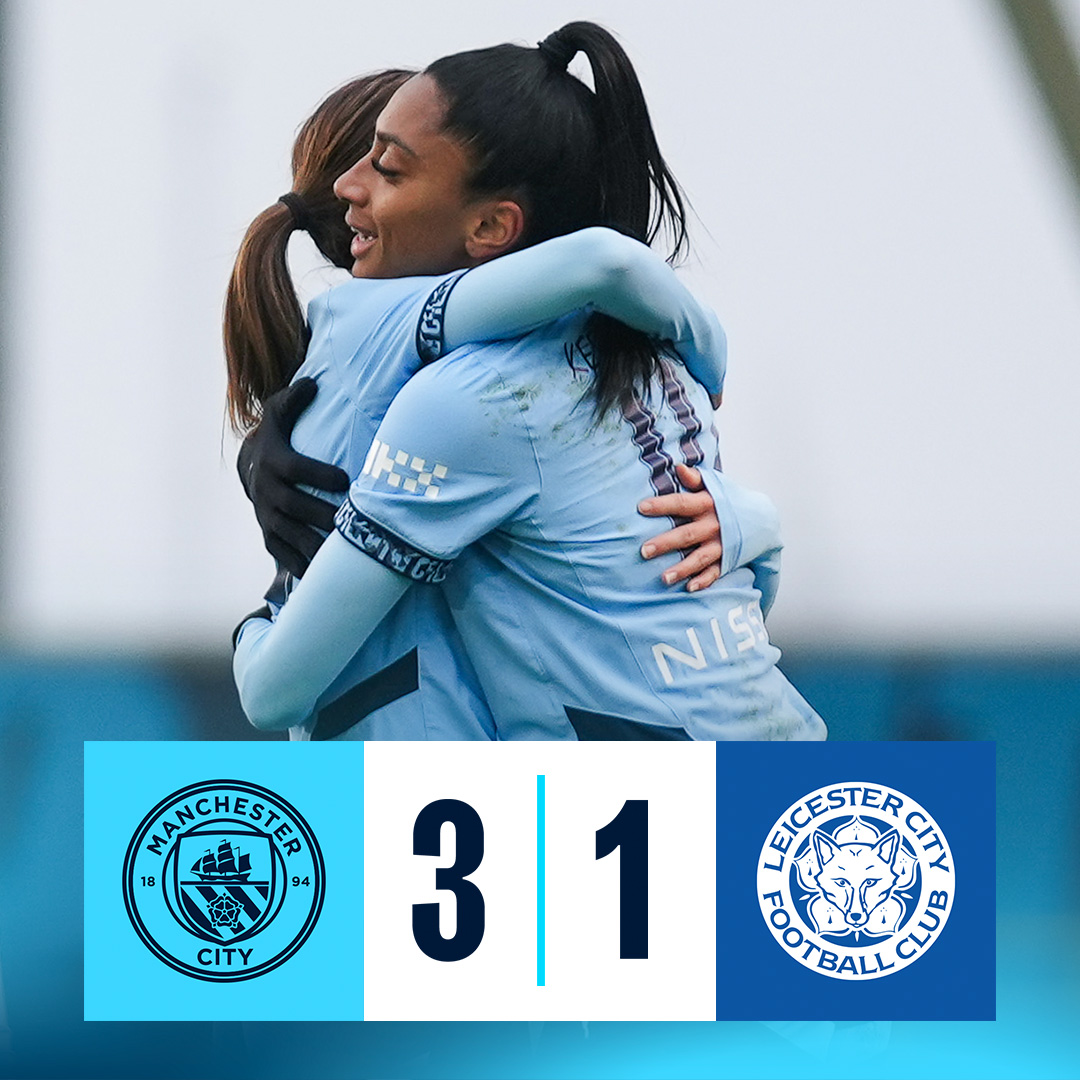 ✨ Kerolin opens her City account as we book our Adobe Women's FA Cup quarter-finals spot! 🏆🩵 Highlights 👇