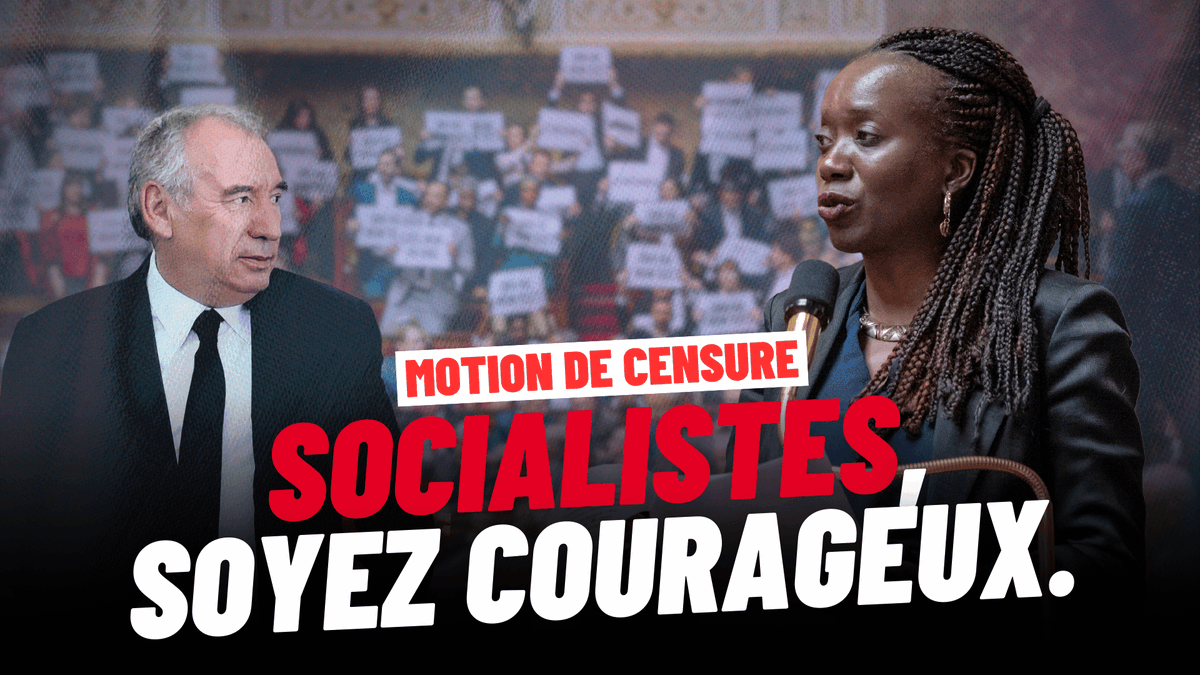 🔴🗣 « Nous sommes ici pour censurer le Gouvernement le plus antisocial et réactionnaire de la Vème République. Celui qui parle et agit comme le RN. Ne pas censurer, c’est laisser faire ceux qui détruisent la République, divisent et rabougrissent la France. » - @Abomangoli