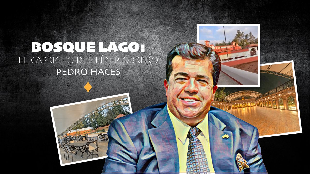 #ExclusivaMCCI Pedro Haces, líder obrero y diputado de Morena, posee un lujoso rancho con plaza de toros, hotel y hasta viñedos en las faldas del Ajusco. Haces ha estado involucrado en casos de corrupción en los gobiernos de Javier Duarte en Veracruz y Murat en Oaxaca. 🧵