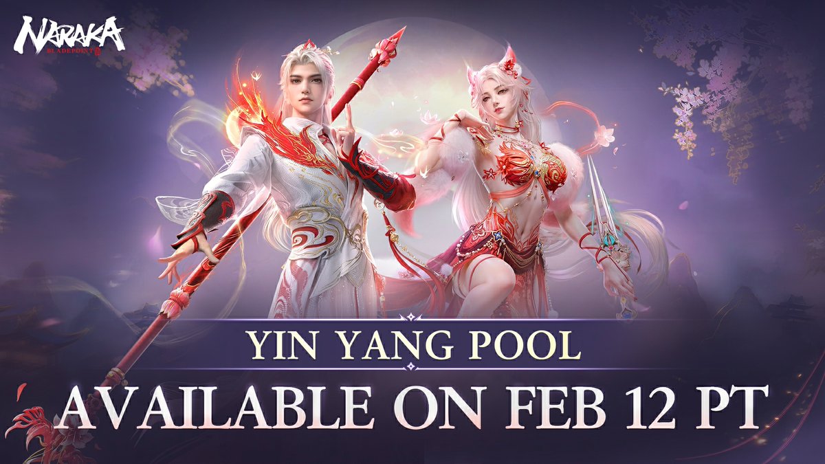 Love is in the air and Cupid brought 2 helpers this year. Wuchen and Tessa are stepping in for the angel of love and are garbed for the occasion! The TWICE THE BLISS set will be available on Feb 12 PT in the Yin Yang Pool!
