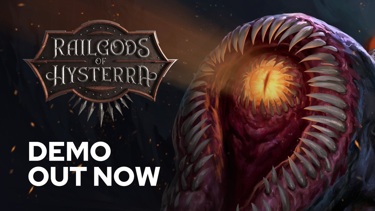 🚨 STEAM GIVEAWAY 🚨 🎁 Win a $50 Steam Gift Card! Just do this: ⏳Download the demo: ✅Add the full game to your wishlist 🗨️Reply with a screenshot & use #RailGodsofHysterra Winner announced 2/13/25🗓 #Giveaway #Indiegames