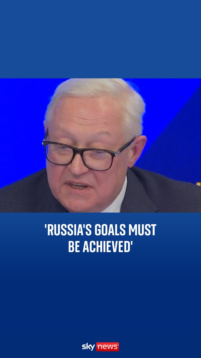 Sky's Ivor Bennett asks Sergei Ryabkov whether Vladimir Putin's 'special military operation' will be viewed as a success or a failure.
