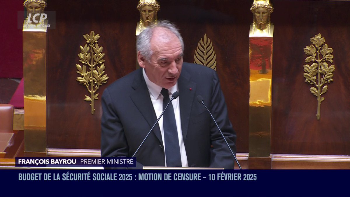 🇫🇷 ALERTE - François Bayrou DÉCLENCHE un nouveau 49.3 sur le budget de la Sécurité sociale.