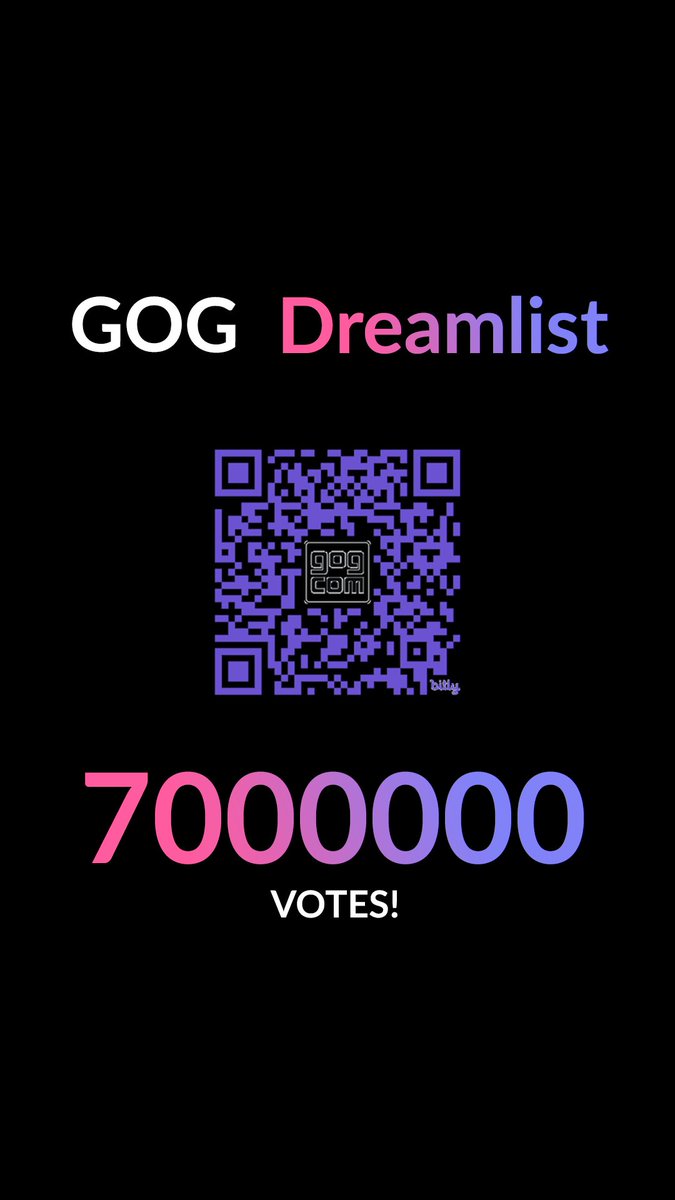 Voted already? Vote more! Haven’t voted yet? Vote now! 👉 Let’s make games live forever, together 💿