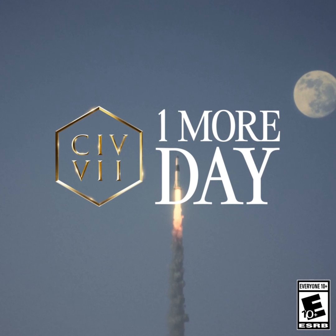 One. More. Day. #Civ7 |