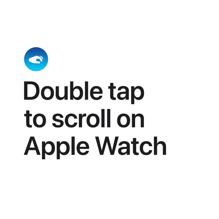📆 Your day’s appointments 💬 New messages in the group chat ✉️ Emails in your inbox In watchOS 11, you can use the double tap gesture to scroll through apps in addition to the Smart Stack. Here’s how.