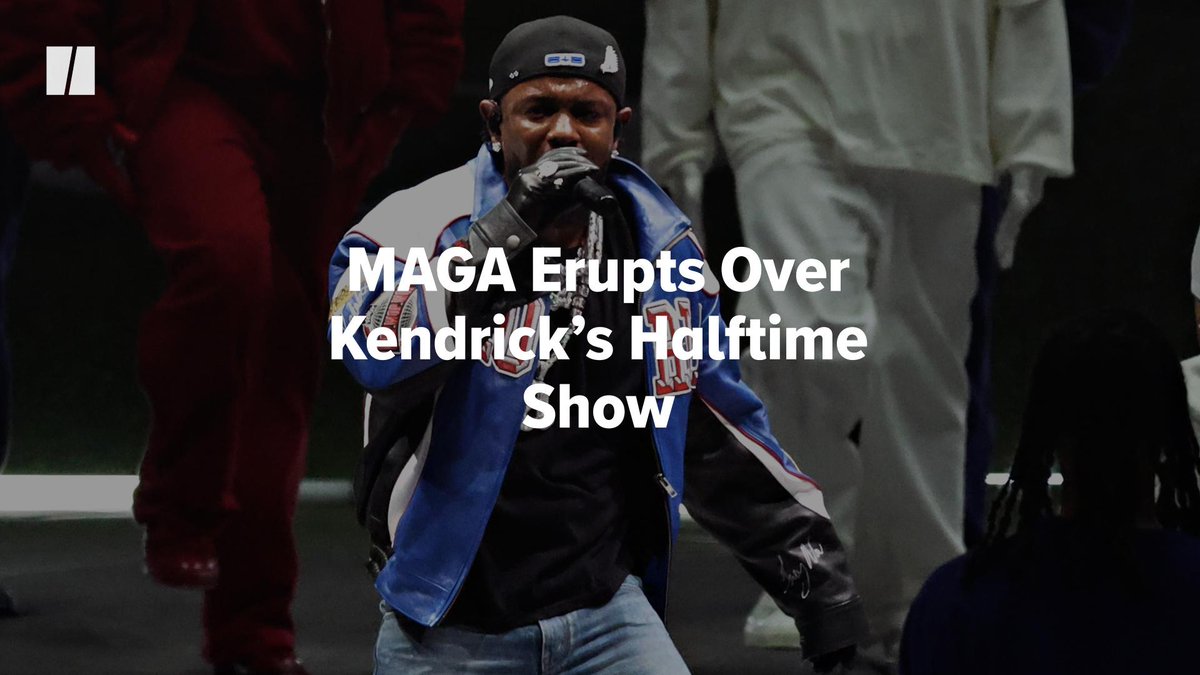 Many of President Donald Trump’s MAGA acolytes made a hissy fit over Kendrick Lamar’s Super Bowl halftime show.
