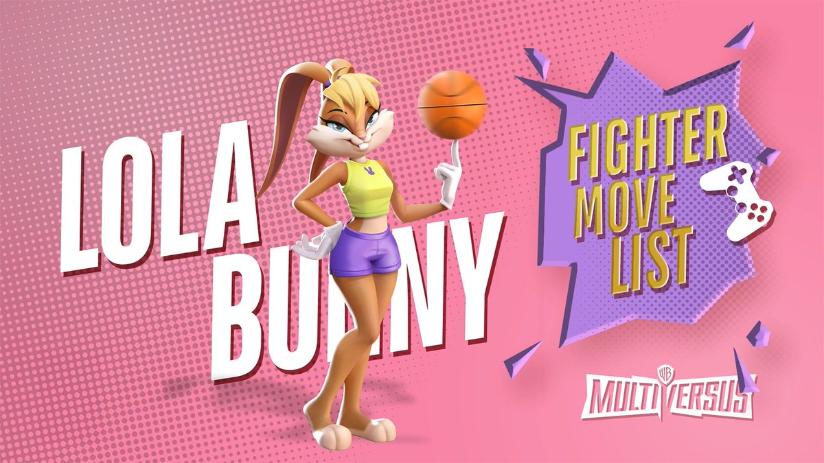 Breaking hearts and ankles since ‘96. Hop on over and check out Lola Bunny’s move set! #MultiVersus