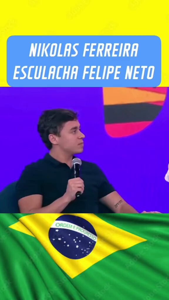 Nikolas participou hj no Pânico e sentiu a lenha no menino foca .